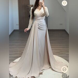 Missacc dusty rose evening dress size 12